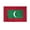 4x6 ft Nylon Flag, variant on AGAS Maldives Flag 3x5 ft Double Stitched Hem 100% Polyester Metal Grommets Indoor Maldives National Flag