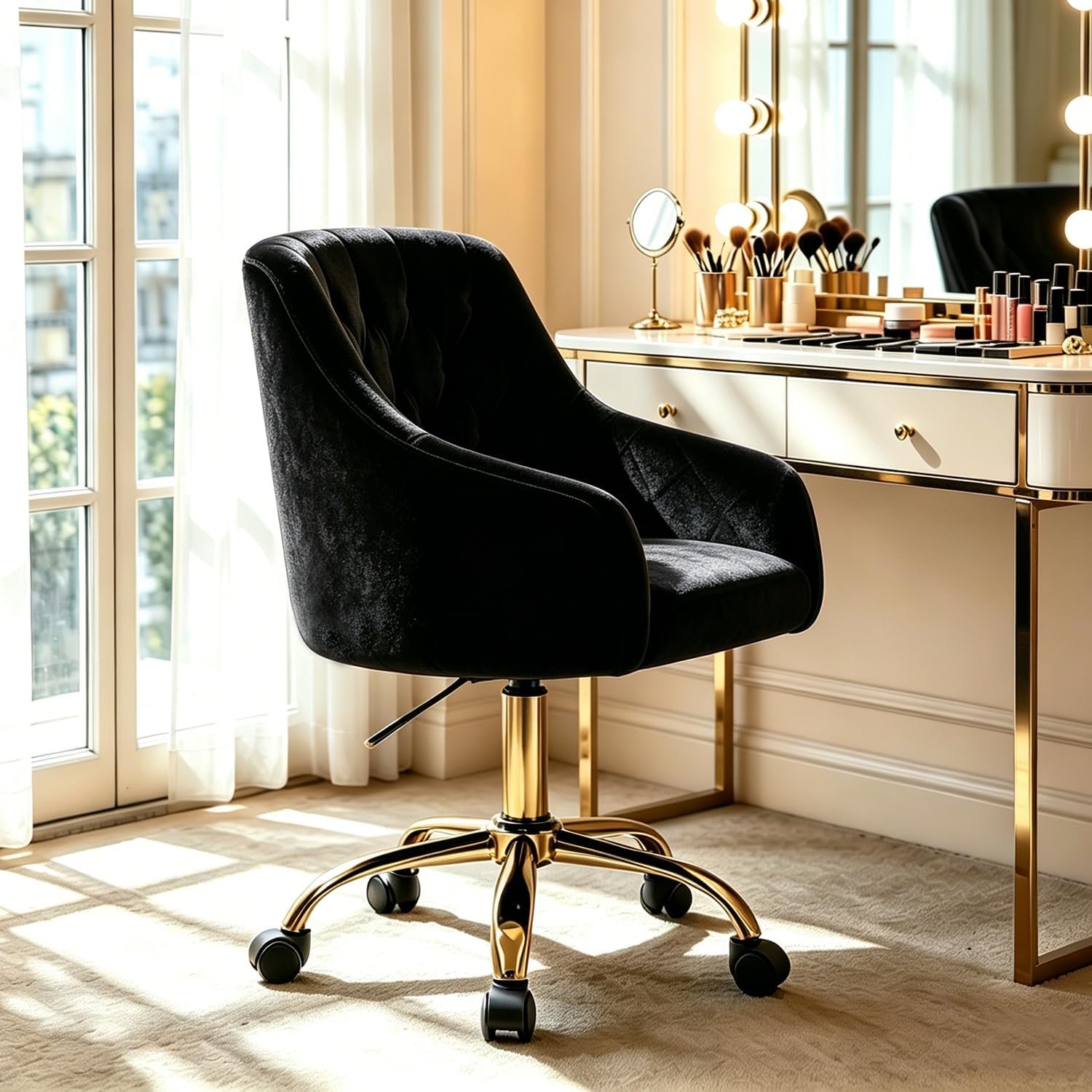 velvet office swivel chair chair product
