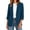 Navy, variant on APEXFWDT Blazers for Women Business Casual 3/4 Sleeve Blazer Jacket Casual Suit Coat with Pockets S-3XL