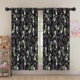 thumbnail image 5 of Blackout Kids Curtains,Halloween Skeleton Ghost Pattern Childrens Insulated Curtains Set Of 2,Bedroom Essentials,Toddler Room Decor 52"x63", 5 of 5