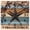 Blue, variant on Burnt Orange Texas Star Wooden Wall Clock Silent Non Ticking, Retro Country Star Farmhouse Wooden Square Wall Clocks Battery Operated, Decor Clock for Home Office, Living Room, Kitchen, 10 Inch