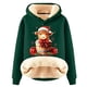 thumbnail image 1 of WILLBEST Sudadera con Capucha "Have Yourself A Mooey Little Christmas", de Terciopelo Grueso, Cálida y Holgada Mediana, 1 of 3