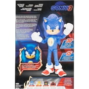Sonic The Hedgehog 3 Ultimate Talking Sonic 12-Inch Figure, Features 30+ Iconic and Humorous Phrases and Sounds from The Movies, Light-Up Eyes and Quills