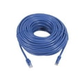 thumbnail image 2 of Monoprice Cat5e Ethernet Patch Cable - 100 Feet - Blue | Network Internet Cord - RJ45, Stranded, 350Mhz, UTP, Pure Bare Copper Wire, 24AWG - Flexboot Series, 2 of 3