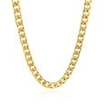 thumbnail image 2 of 5.8mm 14k Yellow Gold Solid Miami Cuban Chain 22 inches, 2 of 4