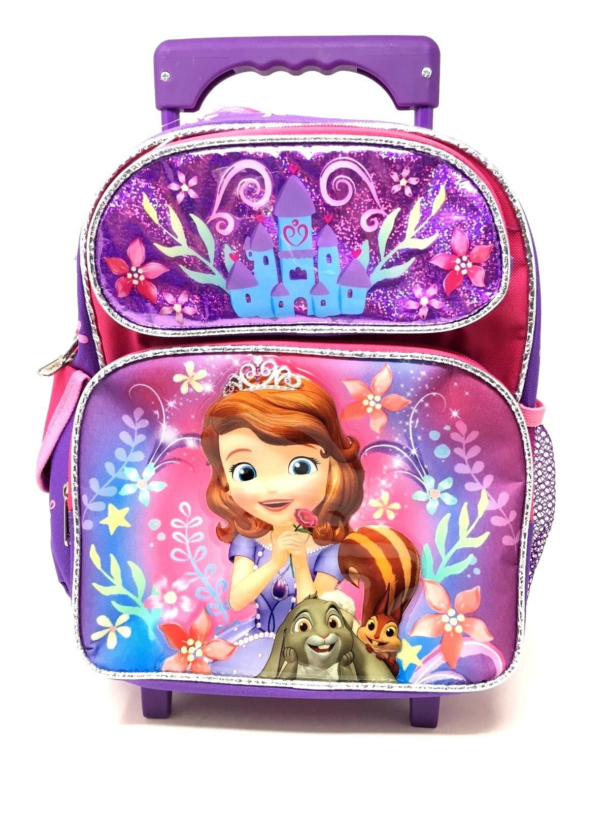 Disney Junior Sofia the First Small 12IN Rolling Backpack - Walmart.com