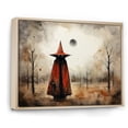 thumbnail image 2 of Designart "El Hombre Coral Beige Art from Mexico II" Mexican Art Floater Framed Canvas Print, 2 of 7