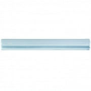 Brookline Light Blue 1 in. x 10 in. Polished Ceramic Pencil Liner
