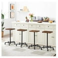 Wension Counter Height Bar Stools Set of 2, Barstool with Back Legs