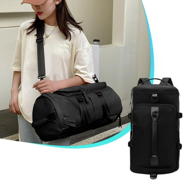 Fiudx Mochila Deportiva, Espaciosa Bolsa de Viaje Deportiva, Compartimento Independiente para Calzado, Separación Entre Ropa Húmeda y Seca, Ideal para Gimnasios Al Aire Libre, Ideal para Un Estilo de