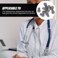 thumbnail image 4 of Miangastore 10pcs Stethoscope Ear Buds Replaceable Universal Earbuds for Stethoscope Small Replacement Earbuds, 4 of 9