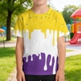 thumbnail image 2 of SUYIDA Boys Summer Short Sleeve Toddler Oversized Tshirt , Toddler Boy Animal Print Shirt,Boys Cartoon Graphic Short Sleeve Crew Neck Tee Soft Casual Comfortable, 2 of 5