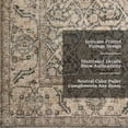 thumbnail image 6 of Nuloom Hillstone Collection Traditional Vintage Medallion Area Rug, 6' 7" x 9', Calantha Grey, 6 of 7