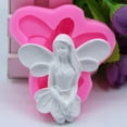 thumbnail image 5 of Rvaymup Fairy Angel Cake Silicone Mold Chocolate Fondant Cupcake Mould DIY Crafts Decoration Baking Tools, 5 of 6