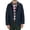 Blue - navy, variant on Mens Multi-Pocket Parka Coat, White, Medium