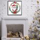 thumbnail image 4 of 5D DIY Taladro parcial con forma especial Pintura de diamante Corona de Navidad 30x30cm, 4 of 9