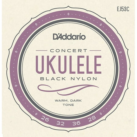 D'Addario EJ53C Pro-Arté Rectified Ukulele Strings, Hawaiian-Concert, Optimized for Concert Ukuleles tuned to standard GCEA tuning By DAddario From (Best Strings For D Standard Tuning)
