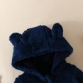 thumbnail image 5 of Snowsuit Baby Girl Fleece Jumpsuit Bear Ear Girl Baby Romper Baby Outfits Warm Baby Girl Newborn Essentials 0-3 Months, 5 of 8