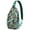 Bengal Tiger P, variant on Anti-Theft Sling Shoulder Bag with Hawaiian Turtle and Nautical Sun & Moon Prints, Lightweight and Durable for Travel, Outdoor Activities, and Fashionable Use