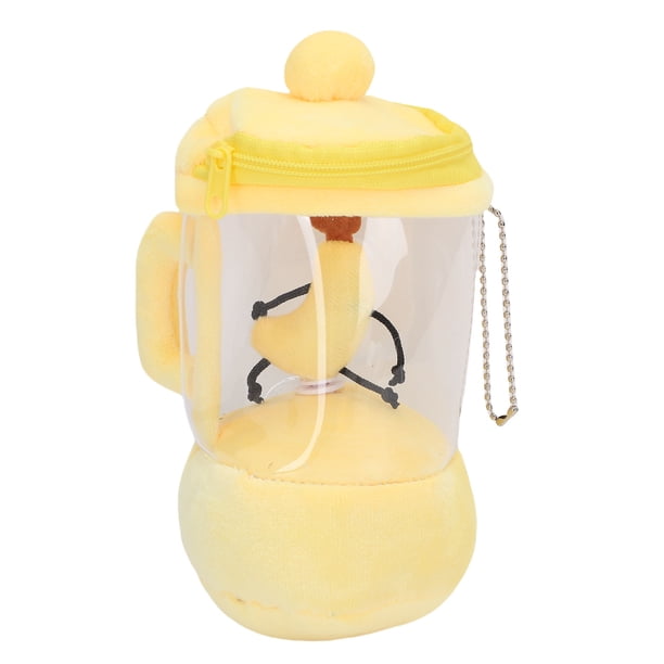Juguete De Peluche Exprimidor, Lindo Colgante De Dibujos Animados Suave Con Accesorio De Fruta Intercambiable, Llaveros De Felpa Giratorios Con Cordón Para Bolsa De Niños
