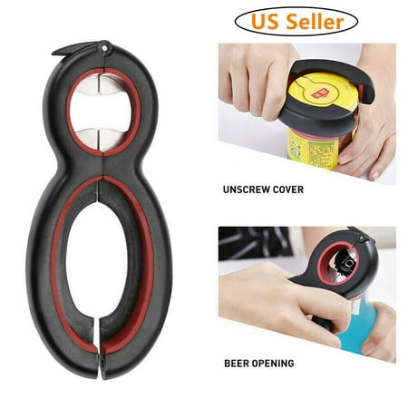 

Multi-function Gadget Six In Opener One Kitchen Opener Bottle Can Kitchen，Dining & Bar