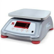 Ohaus V22XWE6T Valor 2000 Compact Washdown Scale 15  x 0 002 lb