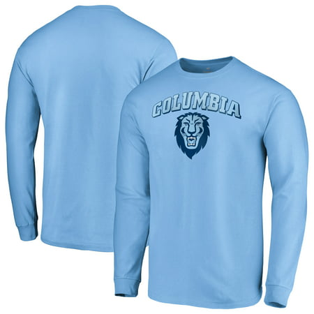 Columbia University Lions Fanatics Branded Campus Long Sleeve T-Shirt - Light (Best Network Topology For University Campus)
