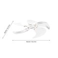 thumbnail image 2 of STRANDCHIC Standing Pedestal Fan Blades Silver Efficient Airflow for Large Spaces Easy Installation 1Pcs, 2 of 7