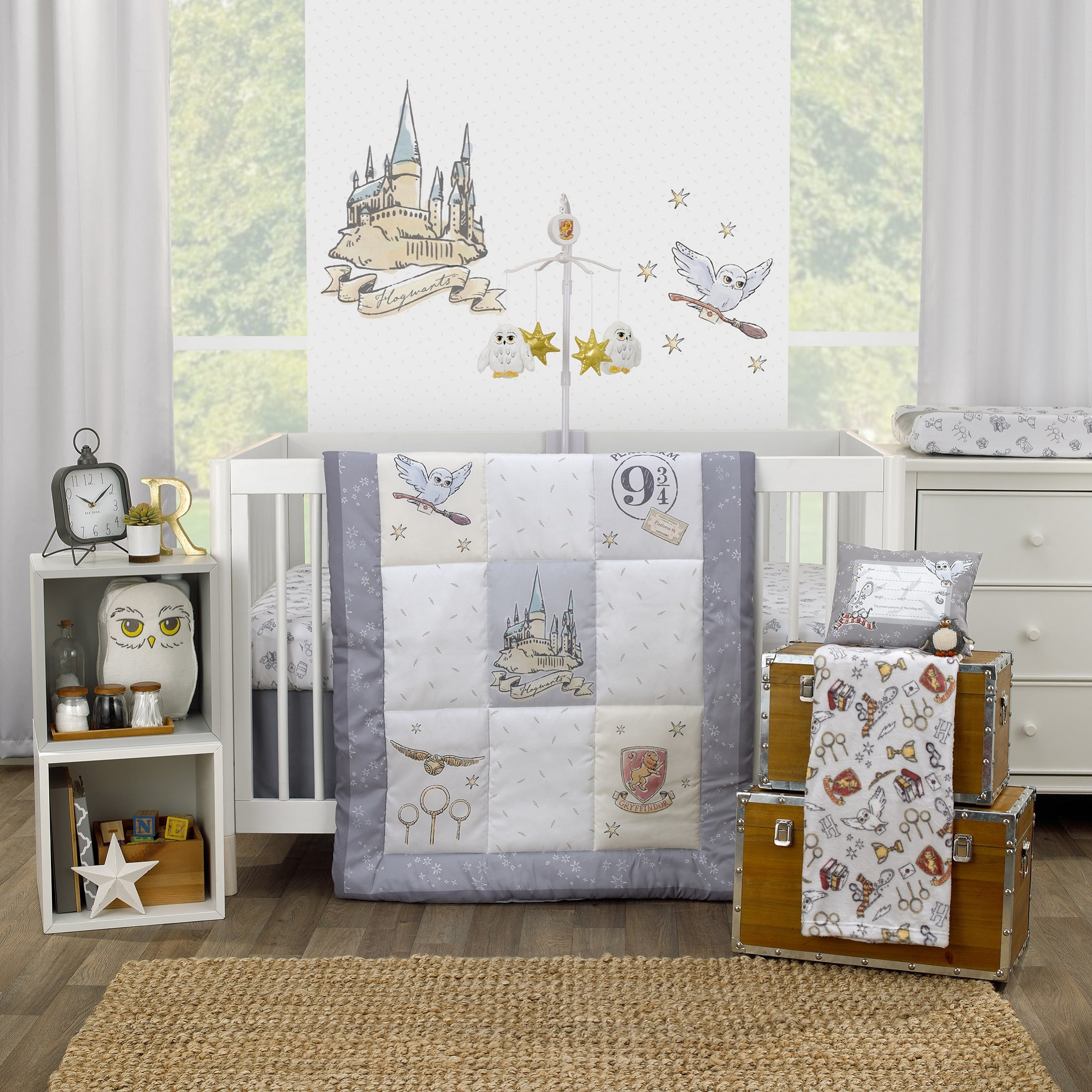 Warner Bros. Harry Potter Magical Moments Fitted Crib Sheet