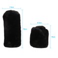 thumbnail image 2 of serony 2pcs/set Handbrake Cover For Winter Comfort And Safety In Icy Weather Good Gift Polyester Gear Cover black, 2 of 4