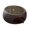 thumbnail image 1 of Pottery Teapot Warmer Birthday Gifts Multiuse Home Decoration Tea Warmer with Candle Holder for Tea, 1 of 5