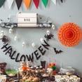 thumbnail image 5 of Abanico de papel de Halloween Calavera Fantasma Festival Fondo de fiesta Suministros de decoración para centro comercial Casa embrujada Decoración de bar Colgante de panal, 5 of 5