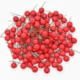 thumbnail image 4 of 50-300Pcs Pearl Stamens Artificial Flower Small Berries Cherry For Wedding Party Gift Box Christmas DIY Wreath Home Decorations, 4 of 5