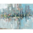 thumbnail image 2 of OToole, Tim 14x12 Black Ornate Wood Framed with Double Matting Museum Art Print Titled - Metro I, 2 of 4