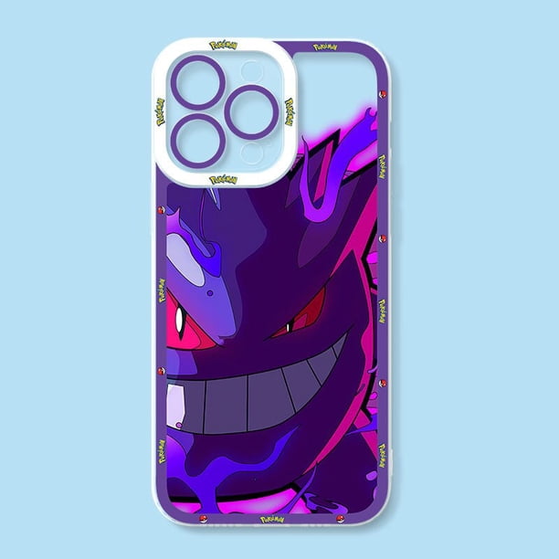 Funda de lujo de Pokémon para iPhone 14 Pro Max 13 12 Mini 11 ProMax XR XS X 8 7 6 6S Plus SE 2020, protector de lente de silicona suave Fivean unisex