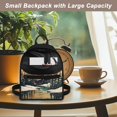 thumbnail image 5 of Eheartsgir Snowy Mountain Night Pattern Small Backpack for Hiking Shopping, Lightweight Zipper Back Pack Polyester Adjustable Strap Daypack Backpack, 5 of 8