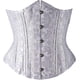 thumbnail image 1 of Waist Trainer Corsets for Women Underbust Heavy Duty 24 Steel Boned Hourglass Silhouette Body Shaper, 1 of 4
