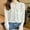 White, variant on TKLPEHG Work Tops for Women Long Sleeve Business Casual Lapel Shirt Dressy Casual Loose Comfy Blouses (White,L)