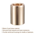 thumbnail image 3 of Uxcell Sleeve Bearings Cast Brass Self-Lubricating Bushing 0.47 x 10.31 x 0.98 inch, 3 of 5