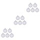 thumbnail image 1 of Guardurnaity 1 bolsa de bandejas colgantes de diamantes de imitación, artesanías de bricolaje, apariencia atractiva, no es fácil de desvanecer, Type4 NO4, 1 of 6