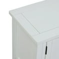 thumbnail image 2 of Benjara Console Table with 2 Drawers and 2 Doors Cabinet, White, 2 of 5