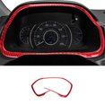 thumbnail image 1 of Red Carbon Fiber Instrument Panel Border Cover Trim for Honda CRV CR-V 2012-2016, 1 of 4
