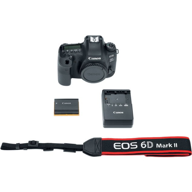 Canon EOS 6D Mark II (Body Only) - Black - Walmart.com