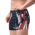 thumbnail image 2 of Naloa Bulldog with Forest Flag Mens Underwear - Boxers for Men, Mens Boxer Briefs, Classic Briefs for Men-Large, 2 of 5