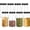 34 oz, variant on 12 Pack Plastic Jars with , 16 Oz Clear Storage Jars with Black Screw , Refillable Round Plastic Containers Wide Jar for Dry , , Nuts, Candies, Honey Jam