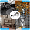 thumbnail image 5 of 4 Pieces 1/4 NPT Lever Blow Air Nozzle Blow Dust Cleaning Blower with Rubber for Home Shop Garage Industry, 5 of 5