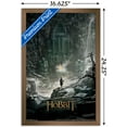 thumbnail image 3 of The Hobbit: The Desolation Of Smaug - One Sheet Wall Poster, 14.725" x 22.375", Framed, 3 of 3