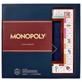 thumbnail image 2 of Monopoly Legacy Edition by WS Game Company — Deluxe Cherry Wood Cabinet with Vegan Leather Rolling Area — Premium Collector’s Board Game featuring Two Storage Drawers, Gold-Toned Tokens, Wood Houses, 2 of 9