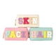 thumbnail image 1 of 3 Pcs Preppy Makeup Bag, Travel Cosmetic Bag, PU Leather Waterproof Toiletry Bag, Cute Pouch for Teen Girls & Women, 1 of 5