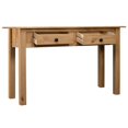 thumbnail image 2 of vidaXL Console Table 110x40x72 cm Solid Pine Wood Panama Range, 2 of 5